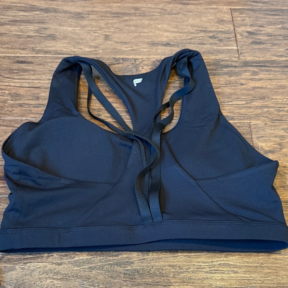 Fabletics Black Sports Bra - Picture 3 of 3